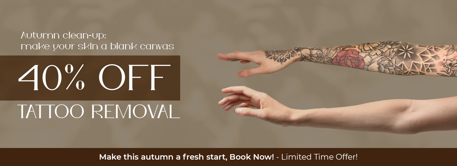 Tattoo Removal Mobile Banner
