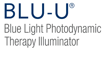 bluu acne treatment logo